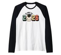 Claws of 2026 Cat Graduation Senior Student Funny Raglan Baseball Tee