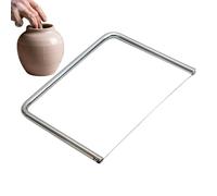 Clay Angle Cutter Ceramic Sculpting Tool | Stainless Steel Bevel Cutter with Wire for Trimming Pottery Clay, Durable Angle Sculpting for Pottery Ceramics, Artistic Cutting Tool, Precision Potter