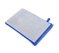 Clay Bar Mitt Glove for Automotive Detailing - Microfiber Clay Bar Cleaning Tool 22.5 X 15.5 Cm Blue Contaminants Acid Rain Stains Inclusions - 1 Pc