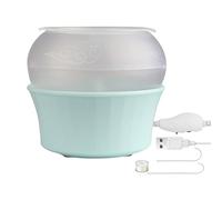 Clay Bead Spinner - 11x11x11cm Adjustable Speed Forward and Backward, Automatic Clay Bead Threader | DIY Jewelry Beads Stringing Tool Kit For Making