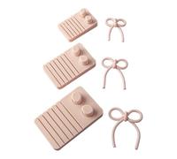 Clay Bowknot Mould Tool for Handmade Earring Pendant Crafting with Polylactic Acid Materials Jewelry Making Accessories
