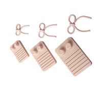 Clay Bowknot Mould Tool for Handmade Earring Pendant Crafting with Polylactic Acid Materials Jewelry Making Accessories