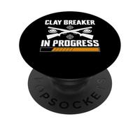 Clay Breaker In Progress Trap Shooting Clay PopSockets Adhesive PopGrip