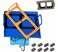 Clay Brick Making Machine, Concrete Block Machine, Customizable Molds, Max Pressure 23kn, 45s Fast Forming, 30 Bricks/H, Suitable for Home Use, Farm Manufacturing, Etc.