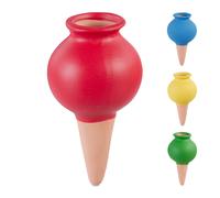 Clay cone Automatic Plant Waterers Terracotta Irrigation Spikes 80 ml Colourful