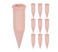 Clay cone Automatic Watering Spikes Ceramic Irrigation System 100 g 10 Pieces