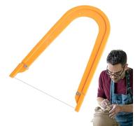 Clay Cutter Wire - Lightweight Pottery Cutting Tool, ABS Steel Wire | Precision Sculpting Crafting Accessory Ceramic Modeling Board Art Supply Durable Handle Easy Clay Slicing Device for HOM