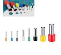 Clay Cutters Set, 8-Piece Stainless Steel Hollow Round Hole Punch Kit for Pottery, Ceramics & Earring Making, 1-10.3 mm Inner Diameters