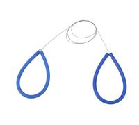 Clay Cutting Wire Silicone Handle Stainless Steel Wire Clay Cutter for Pottery Making (Blue)