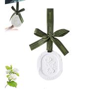 Clay Disk Essential Oil,Plaster Passive Essential Oil Diffuser,Floral Fragrance Car Essential Oil Diffuser for Cars, Armoire, Room, Office,Bathroom, Improves Sleep