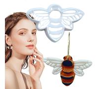 Clay Earring Cutter Expense - Manual Clay Cutting Board & Craft Jewelry, 3D Bee Shape Sculpture Cutter | Creative Clay Modeling Tool, Paste