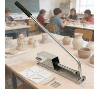 Clay Extruder Tool - Professional Heavy Duty Wall Mounted Stainless Steel Pottery Mold for Soft Clay Extrusion and Mud Shaping