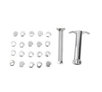 Clay Extruder Tool Set with 19 Discs, Fondant and Sugar Paste Gun for Cake Decorating