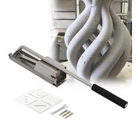 Clay Extruding Device, Wall Hanging Clay Strip Machine, Wall Mounted Ceramic Extruder, Stainless Steel Pottery Tool for Professional Studio & Craft Workshop