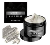 Clay Face Masks-Deep Cleansing Clay Face Mask,Black Head Remover for Faces,Faces Scrub Exfoliator,Blackhead Remover & Pore Minimizer,With Glycerin & Aloe Extract,Korean Skincare