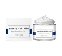 Clay Face Masque | Brightening Hydrating Moisture Cream,Rice Mud Masque for Face | for Beauty Spa Girls Women Men Home Teen