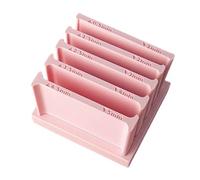 Clay Hoop Strip Roller - 5 Size Precise Control Polymer Strip Rolling Guides | 3.15in Clay Roller Tools Set for Jewelry Decoration Craft Projects Ceramic Artists