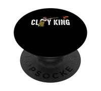 Clay King Trap Shooting Clay PopSockets Adhesive PopGrip