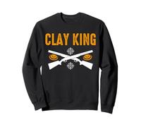 Clay King Trap Shooting Clay Sweatshirt