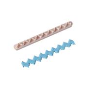 Clay Lace Trim Cutter Tool 4.33 in Embossing Mold for Pendant Charms Jewelry and Projects Use Clay Border Cutter Embossing Mold Trim Shaper Earring Pendant Ornament