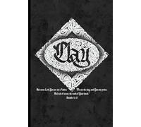 CLAY Lined Journal Notebook for Writing Blackletter Calligraphy Cover: Make a bold statement every time you write | 120 Pages | 6” x 9” College • School • Work • Daily Notes