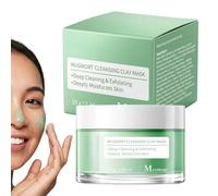 Clay Masque for Face,55g Skin Cleanser - Mud Face Masque,for Home Spa Beauty Daily Routine Bathroom Shower Salon Dorm Travel