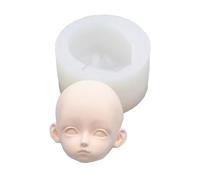 Clay Mold 3D Kids Human Face Mold Silicone Chocolate Candy Cake Decorating Tools for Clay