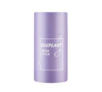 Clay Mud Stick - Deep Cleansing & Moisturizing Solid Face | Green Tea & Eggplant Formula For Removal | Suitable For All Skin Types, Men & Women, 40g Spa-Like Skincare