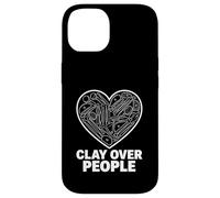 Clay Over People Pottery Humor Ceramic Artist Case for iPhone 14