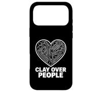 Clay Over People Pottery Humor Ceramic Artist Case for iPhone 17 Pro Max