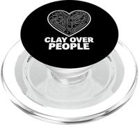 Clay Over People Pottery Humor Ceramic Artist PopSockets PopGrip for MagSafe