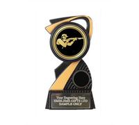 Clay Pigeon Shooting Award 130mm Mania (M18) Trophy Engraved Free | Free Engraving Included, Up to 75 Letters, Made in the United Kingdom,Stand Included, Personalised Award