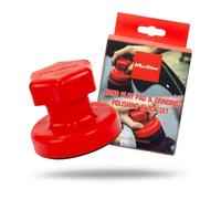 Clay Polishing Block Set - A Hand Clay Applicator with Foam Pad and Clay Pad, Hook and Loop Attachment