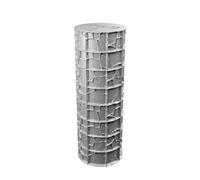 Clay Polymer Texture Roller Wargaming Base Roller Concrete Wall Floor Patterns Set 26 (Style 9 10cm)