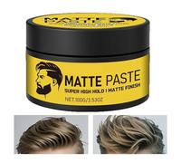 Clay Pomade | Matte Strong Hold Hair Texturizing Cream - Volume Cream for Men Barbers Stylists Actors Grooms Professionals Daily Travel Party Wedding Presentation Date Birthday