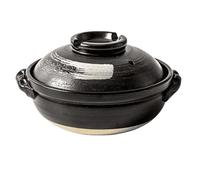 Clay Pot For Cooking, Clay Pot For Cooking Korean Stone Pot With Lid,Double Handle Lid Pure Ceramic Tureen Soup Ceramic Round White Dish Casserole/Clay Pot/Earthen Pot/Ceramic Cookware(2.8L)
