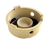 Clay Pot for Cooking Rice and Stew, Ceramic Cooking Pot Casserole with Lid, Rice Pots for Cooking Spanish Cuisine, Chinese Clay Pot for Cooking for Authentic Stovetop Experience,Stove,Beige