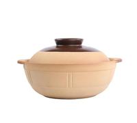 Clay Pot Unglazed High Temperature Resistant Little Pan Rice Soup Preserving Pot Clay Ceramic Pot