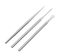 Clay Potterys Sculpture Wire Texture Brush and Detailing Needle for Sculpting Modelings Tool Detail Tool for Potterys Sculpting