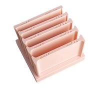 Clay Rolling Strip Shape Maker | Precise Control 5 Sizes - Clay Thickness String Roller Tool,for DIY Home Decoratiion Craft Projects Ceramic Artists Crafters