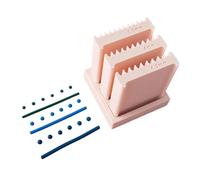 Clay Rolling Tool for Soft Clay Bead Roller, Size 2 | Tool Set for Shaping and Smoothing, Nonstick Clay Rolling Pin and Sphere for Various Art Projects