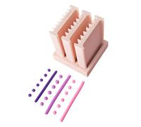 Clay Rolling Tool for Soft Clay Bead Roller, Size 3 | Tool Set for Shaping and Smoothing, Nonstick Clay Rolling Pin and Sphere for Various Art Projects