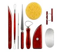 Clay Sculpting Tools Set - 9-Piece Pottery Modeling | Clay Tools,for Beginners Professionals Crafts Sculpture Home Decor Projects DIY