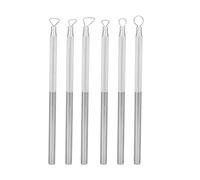 Clay Sculpture Tools, Clay Sculpting Tools Pottery Turnin 6Pcs Aluminium Alloy Engraving Carving Scraper Clay Pottery Sculpting Tool Set Scraper Craft Modelling Tools