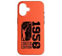 Clay Shooters Vintage 1958 birthday clay-pigeons shooting Case for iPhone 16