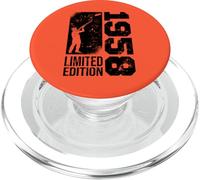 Clay Shooters Vintage 1958 birthday clay-pigeons shooting PopSockets PopGrip for MagSafe