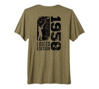 Clay Shooters Vintage 1958 Birthday Clay-Pigeons Shooting Premium T-Shirt