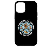 Clay Shooters Vintage 1960 birthday clay-pigeons shooting Case for iPhone 12/12 Pro