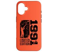 Clay Shooters Vintage 1991 birthday clay-pigeons shooting Case for iPhone 16
