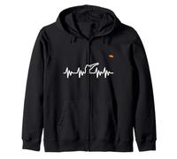 Clay Skeet pigeon shooting clay Bird hunters clay pigeons Zip Hoodie